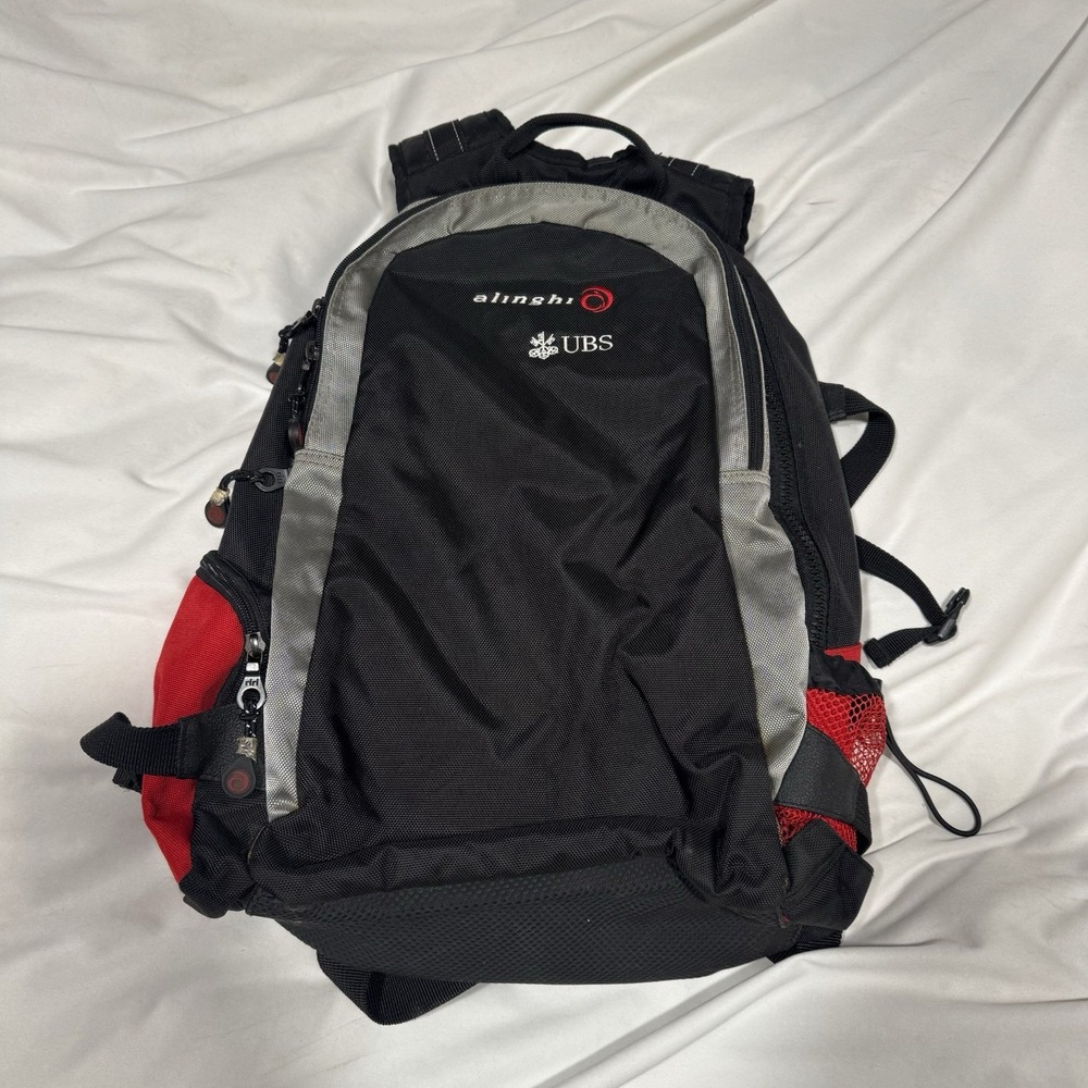 Alinghi Backpack UBS Finance Black/Red Investment Banking Wall Street Merch - Picture 7 of 10